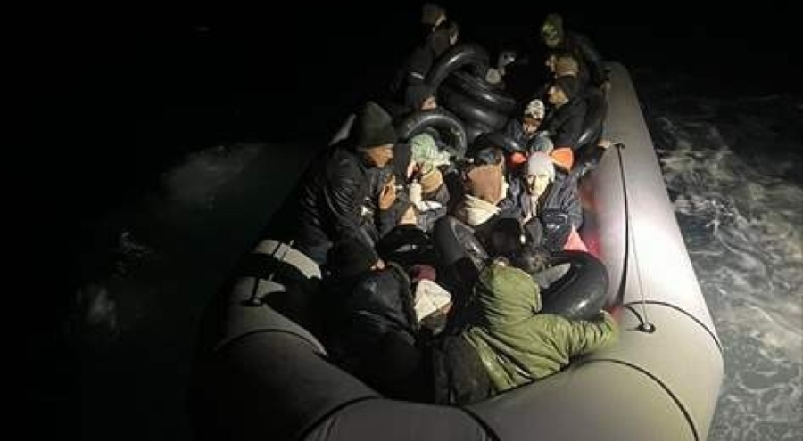 40 düzensiz göçmen yakalandı