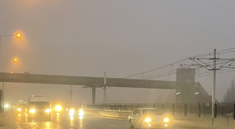 Bursa yoğun sis altında!