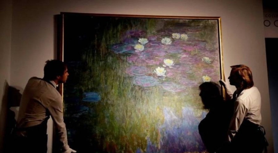 Monet'nin 'Nilüferler' tablosu 65.5 milyon dolara satıldı