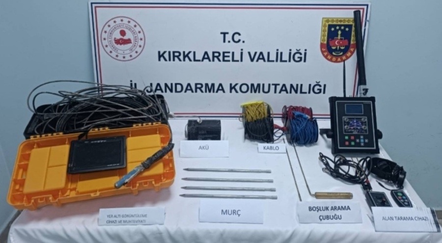 Kaçak kazı ve uyuşturucu operasyonu: 8 gözaltı