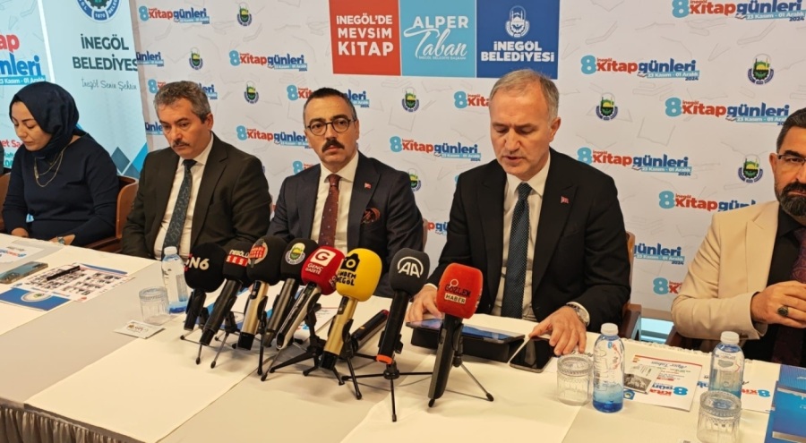 "8. İnegöl Kitap Günleri" başlayacak