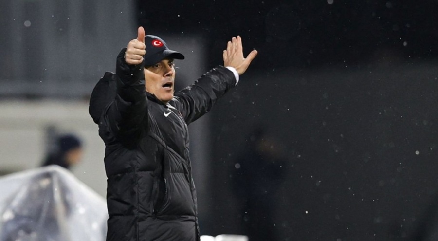 A Milli Futbol Takımı Teknik Direktörü Montella: Futbolun az oynandığı bir maç oldu