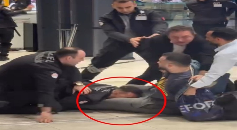 Bursa'da skandal! Alışveriş merkezindeki ısırıklı kavga, köpeğini kucağında AVM'ye sokmak isteyince çıkmış