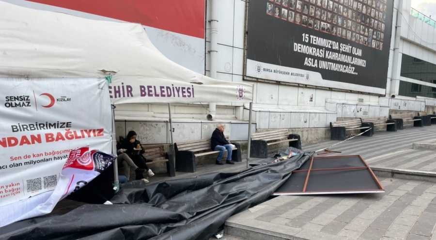 Bursa Büyükşehir Belediyesi lodosa karşı uyarı yayınladı