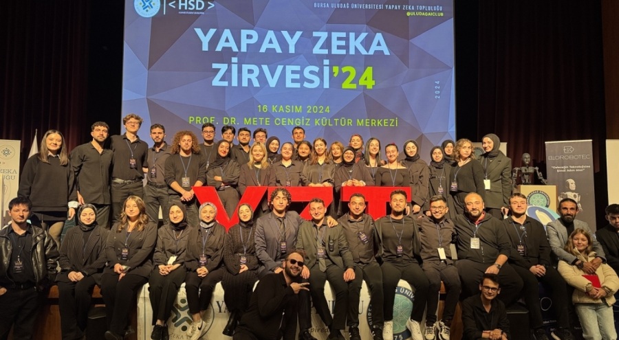 Bursa Uludağ Üniversitesi gençlerinden yapay zeka zirvesi