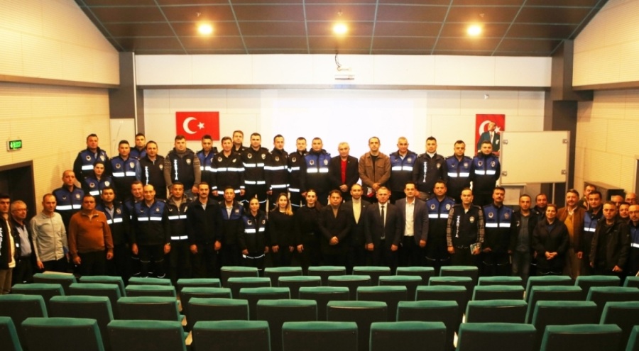 Nilüfer Belediyesi, zabıtalara seminer düzenledi