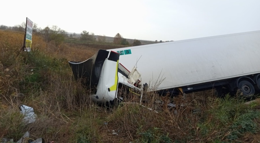 Bursa'da yağışla gelen kaza: 1 yaralı