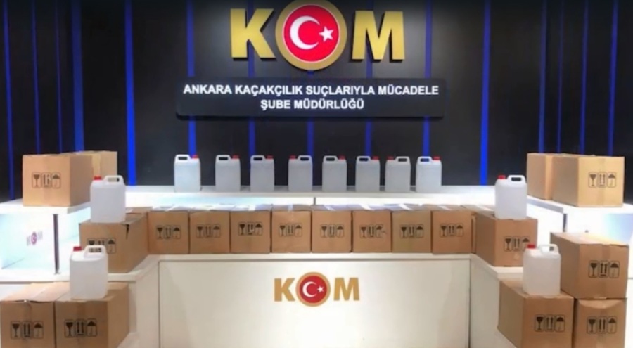 Sahte içki operasyonu: 5 gözaltı