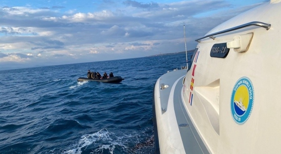 33 kaçak göçmen yakalandı