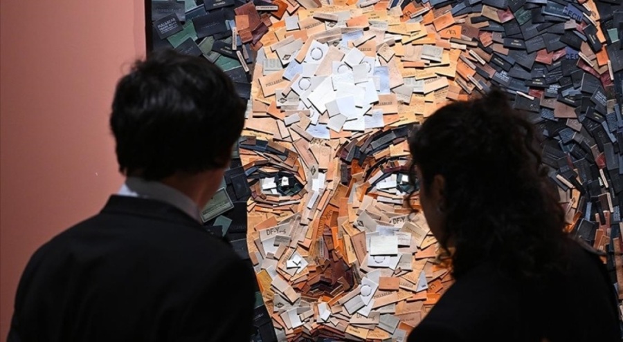 Atık ürünlerin sanat eserine dönüştüğü "0 Zero Point" sergisi
