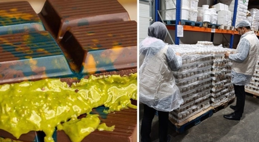 Dubai çikolatasının 'iç kreması' için resmi denetim