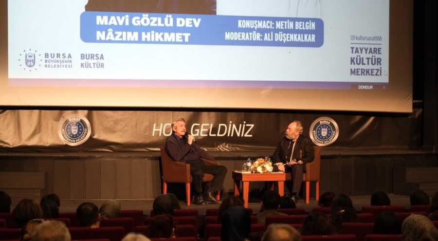 Nâzım Hikmet Bursa'da anıldı
