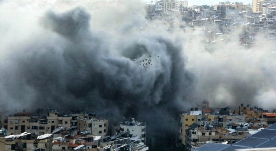 İsrail'den Beyrut'a peş peşe hava saldırısı