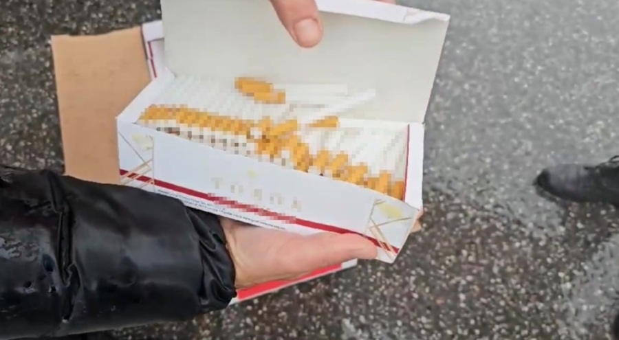 9 milyon 580 bin dal bandrolsüz makaron ele geçirildi