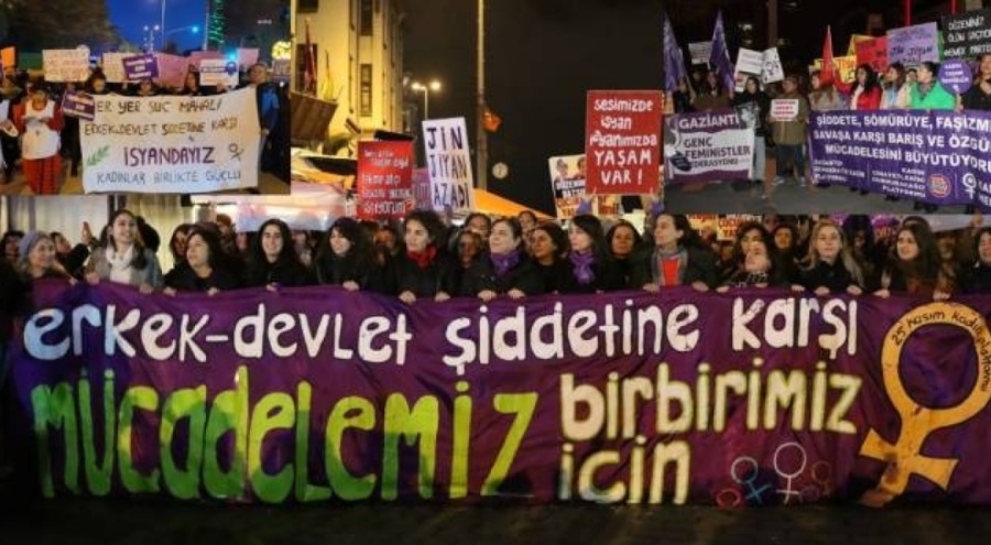 Ülkenin dört bir yanında kadınlar sokaklara çıktı!