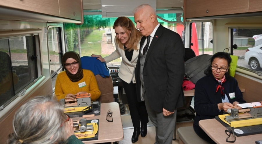Bursa Büyükşehir'den kadına yönelik şiddetle mücadeleye güçlü destek
