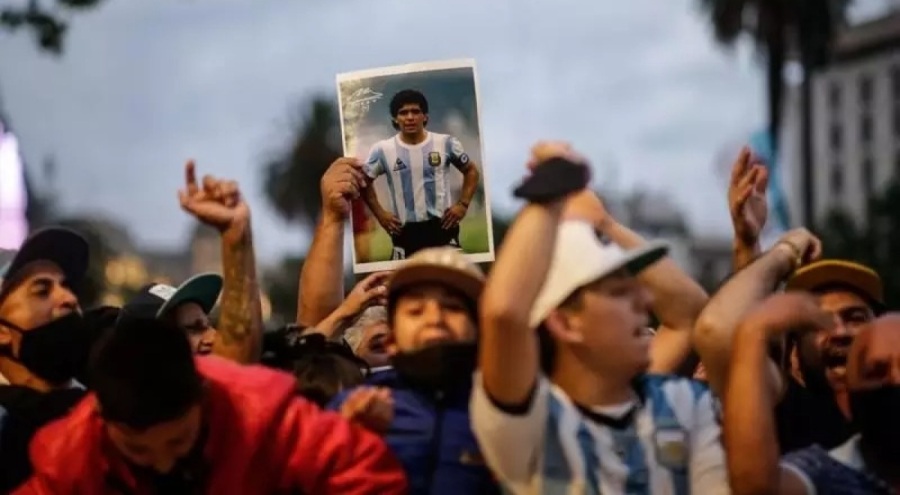 Maradona'nın hayranları adalet istedi