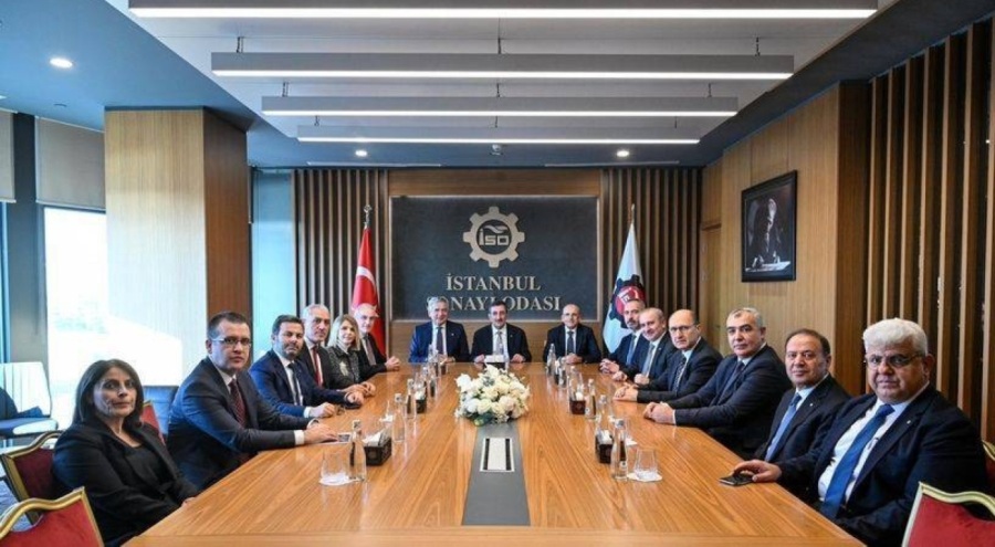 Cumhurbaşkanı Yardımcısı Cevdet Yılmaz ile Bakan Şimşek'ten, İSO ve İTO'ya ziyaret