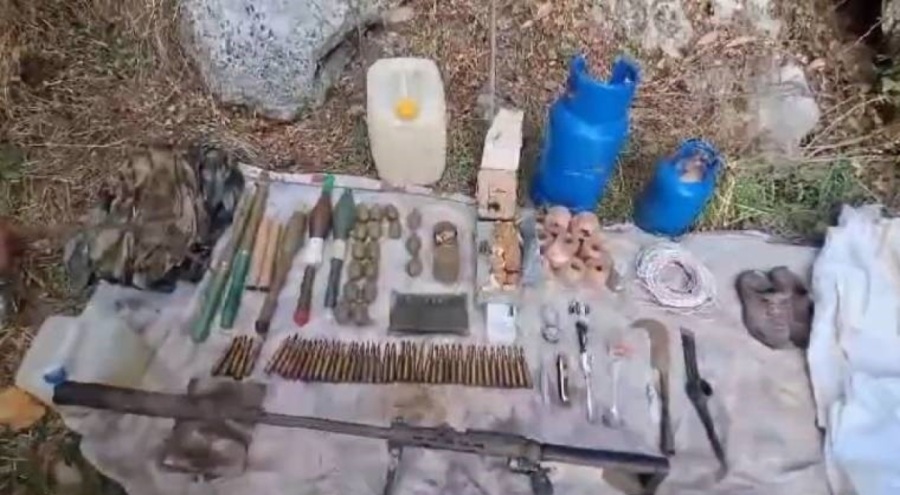 MSB: Pençe-Kilit bölgesinde çok sayıda silah ve mühimmat ele geçirildi