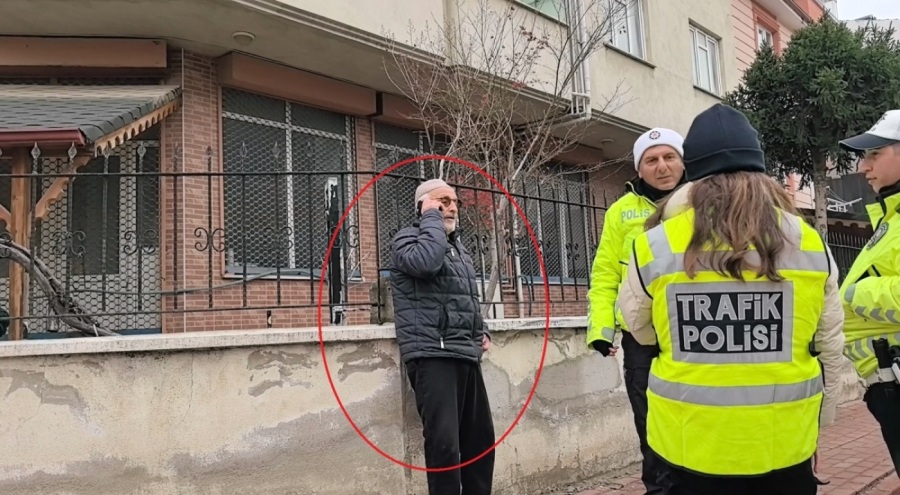 Bursa'da kazada hafif yaralanan sürücü, moral vermesi için polis yakınını aradı