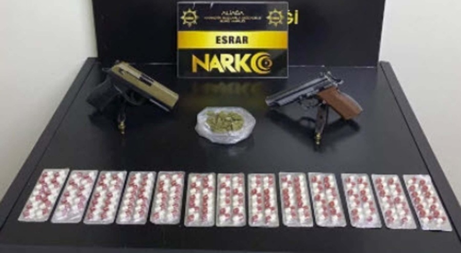 Yakalanmamak için dağda ve ormanda yaşayan uyuşturucu taciri 2 kardeş yakalandı