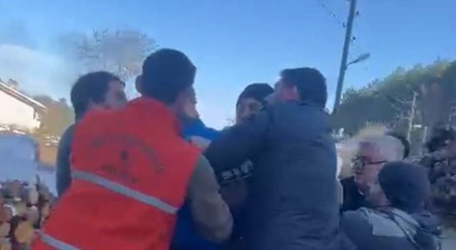 Kaçak ağaç kesen üç kardeş, tutanak tutan memuru darp etti