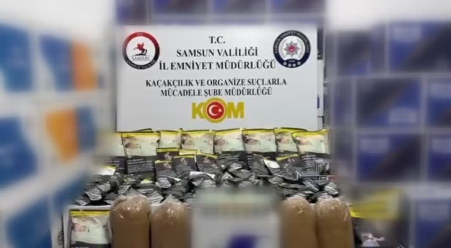 1 milyon 290 bin makaron ele geçirildi!