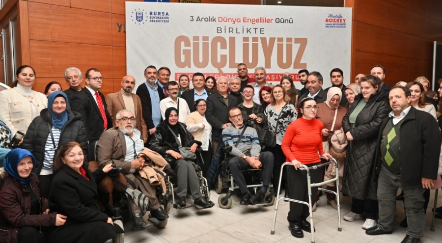 Bursa'da engelsiz buluşma! Başkan  Bozbey: Eşit koşullara sahip olmalıyız