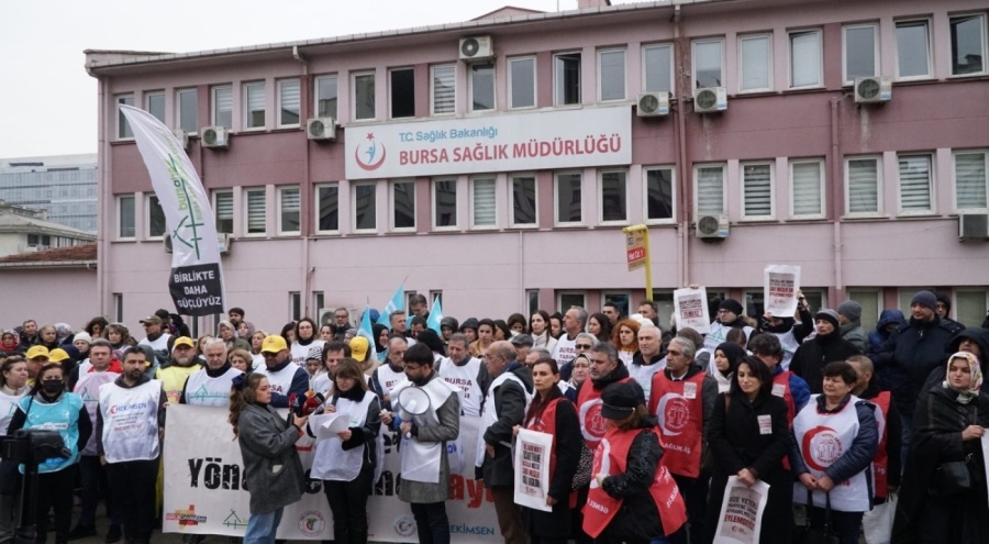 Aile hekimleri grevde! Bursa Tabip Odası'ndan yasaya tepki
