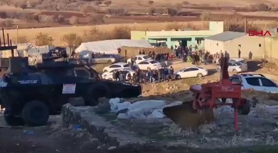 İki aile arasında taşlı, sopalı 'arazi anlaşmazlığı' kavgası: