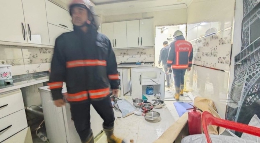 Evin mutfağında patlama! Bir çocuk yaralı