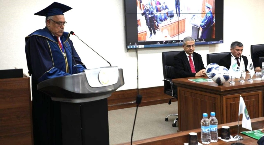 Özbekistan'ın Bursa Fahri Konsolosu Ali Baklan'a 'Fahri Profesör' unvanı