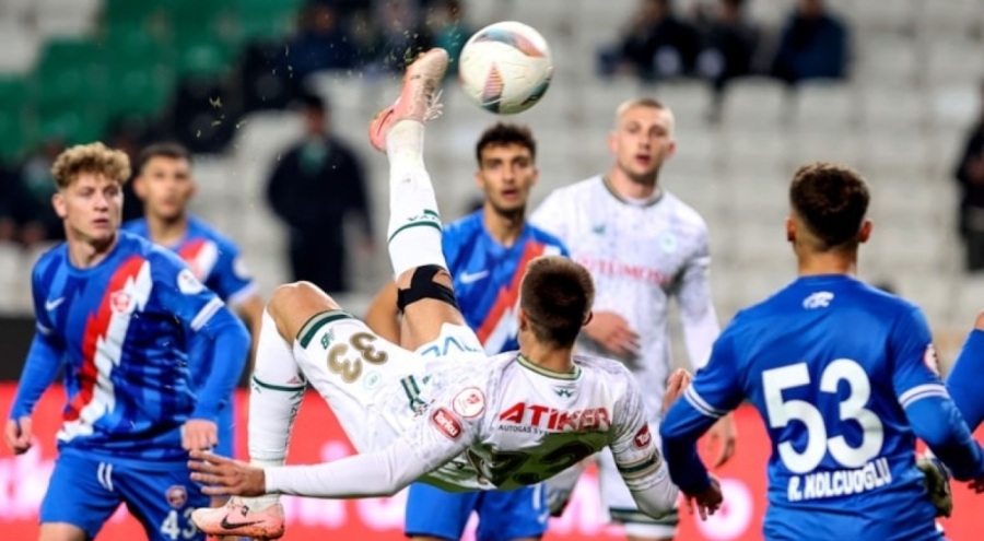 Konyaspor Türkiye Kupası'nda Kepezspor'a gol yağdırdı