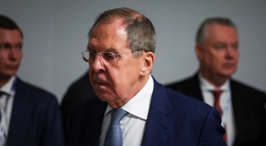 Sergey Lavrov'un konuşması öncesi 3 bakan salonu terk etti