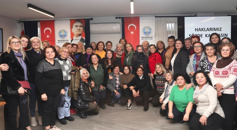 Mudanyalı kadınlardan eşitlik çağrısı