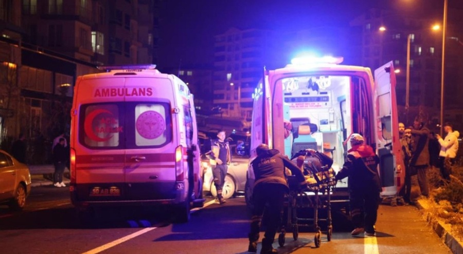 Kaza yapan alkollü sürücü ambulanstan kaçtı!