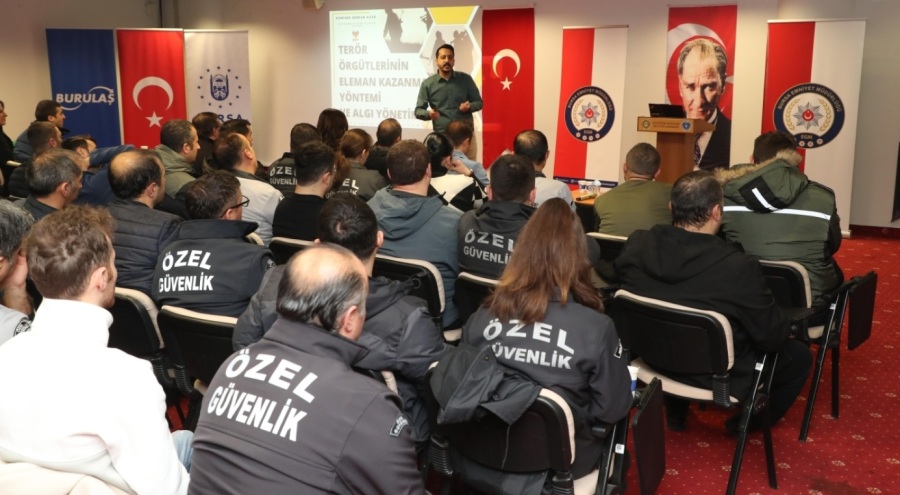 Bursa'da 352 özel güvenlik görevlisine eğitim verildi