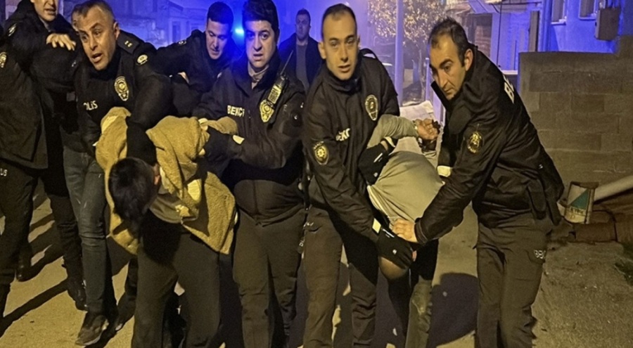 Ölen arkadaşlarının ailesiyle kavga eden 7 kişi gözaltına alındı!