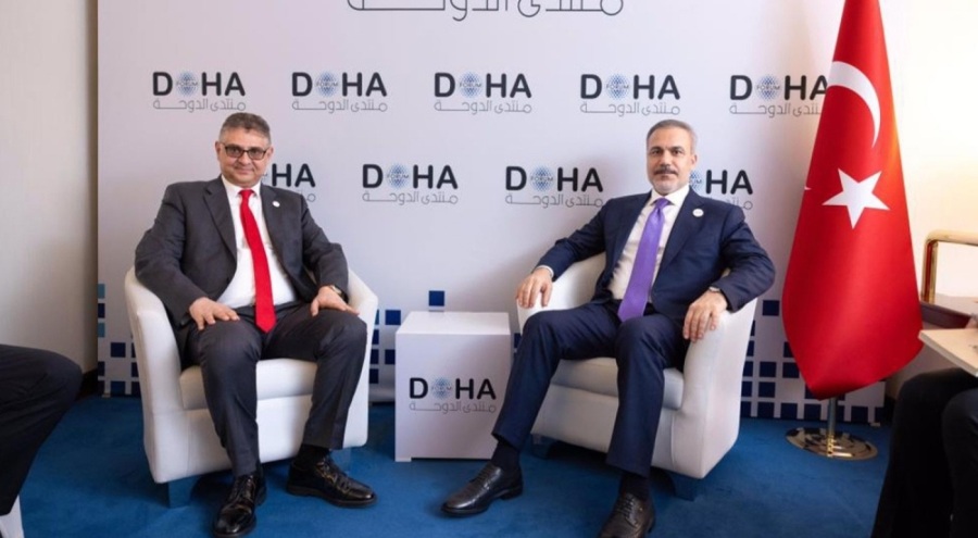 Bakan Fidan, SMK Başkanı Camus ile bir araya geldi