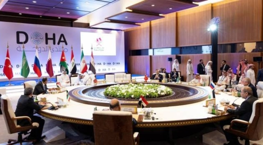 Doha'da ortak Suriye açıklaması