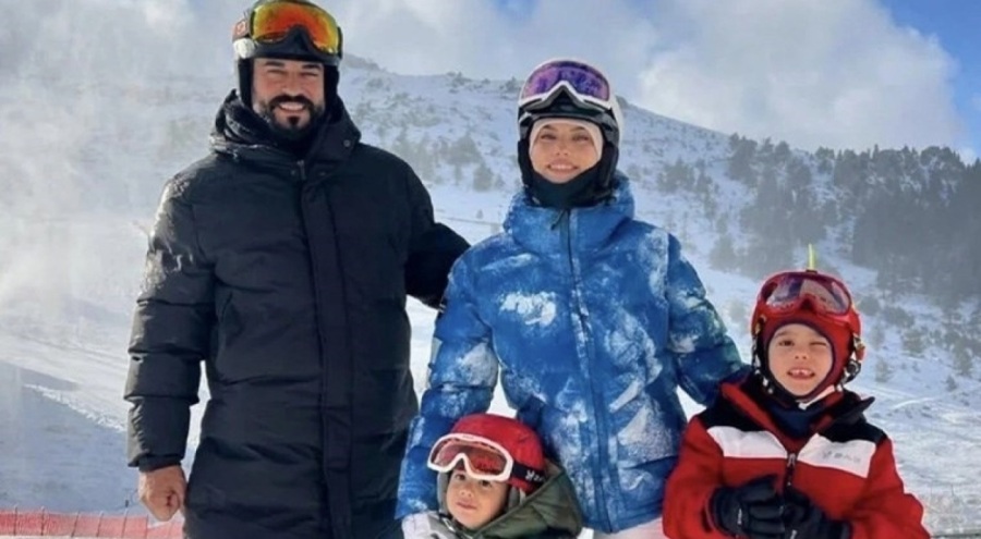 Fahriye Evcen kaza geçirdi