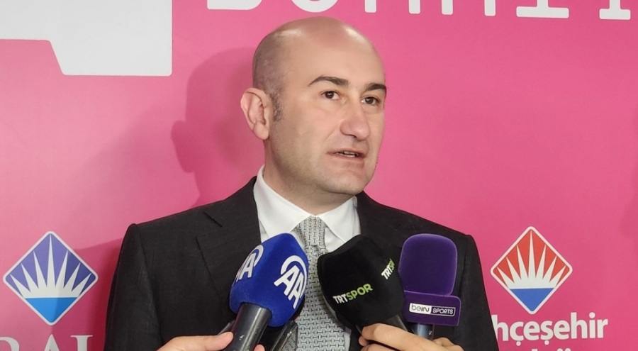 Beşiktaş Başkanı Hüseyin Yücel, Serdal Adalı'ya başarı diledi