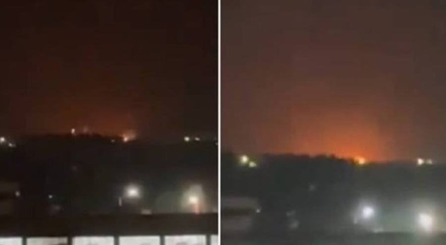 Türkiye sınırında çok sayıda patlama!