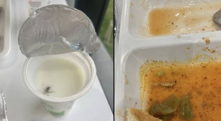 "Üniversite yemekhanesinde böcek çıktı" iddiası