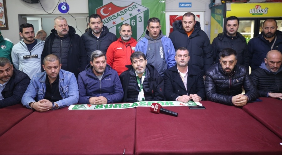 Bursaspor tribün liderlerinden Karşıyaka taraftarları stada alınsın talebi