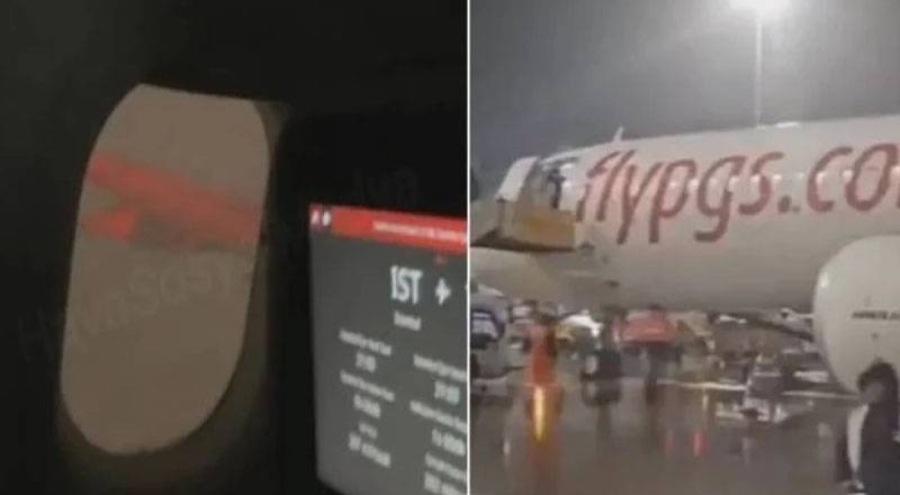 THY ve Pegasus uçaklarına yıldırım isabet etti