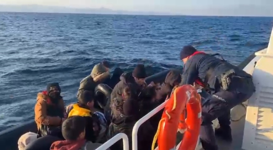 Çanakkale'de 89 kaçak göçmen ekiplerce yakalandı