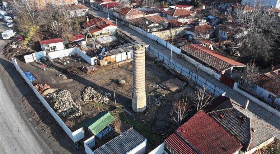 Edirne'de bulunan Şeyh Şüceaddin Camisi restore ediliyor