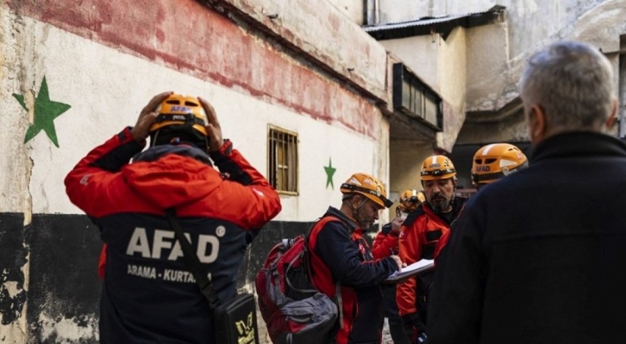 AFAD ekibi Şam'da!