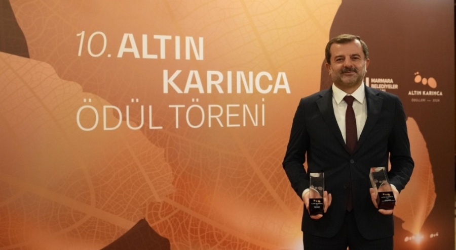 Gürsu Belediyesi 'Gürsu'da Sürdürülebilir Yeşil Bir Gelecek' projesi ile ödül aldı